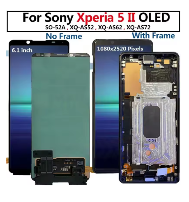 Sony Xperia 5 Mark 2 Compatible Mobile Phone OLED LCD